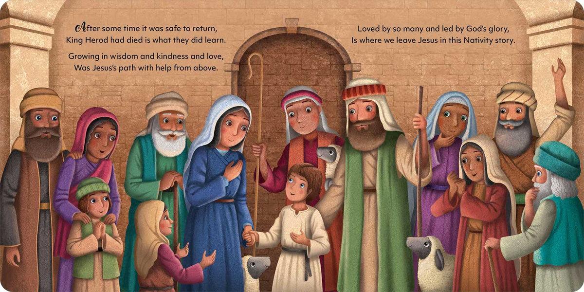 Nativity: Padded Board Book by