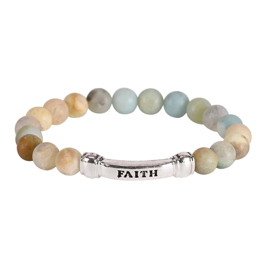 Bracelet Faith Amazonite Gem Stone