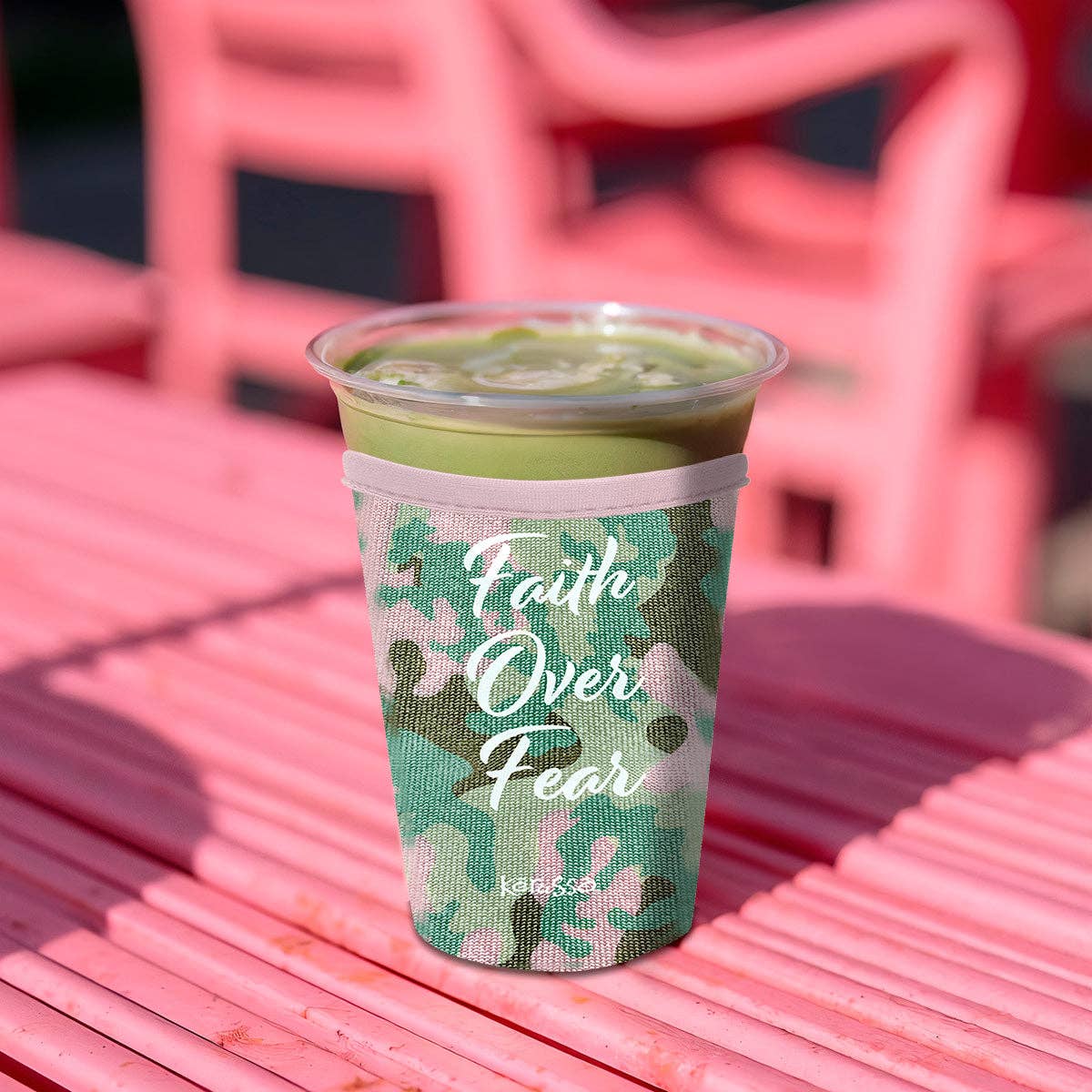 Drink Sleeve Faith Over Fear