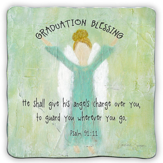 Multiple Blessings Graduation Square Plaques