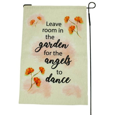 Garden Flag: Angels Dance (12" x 18")