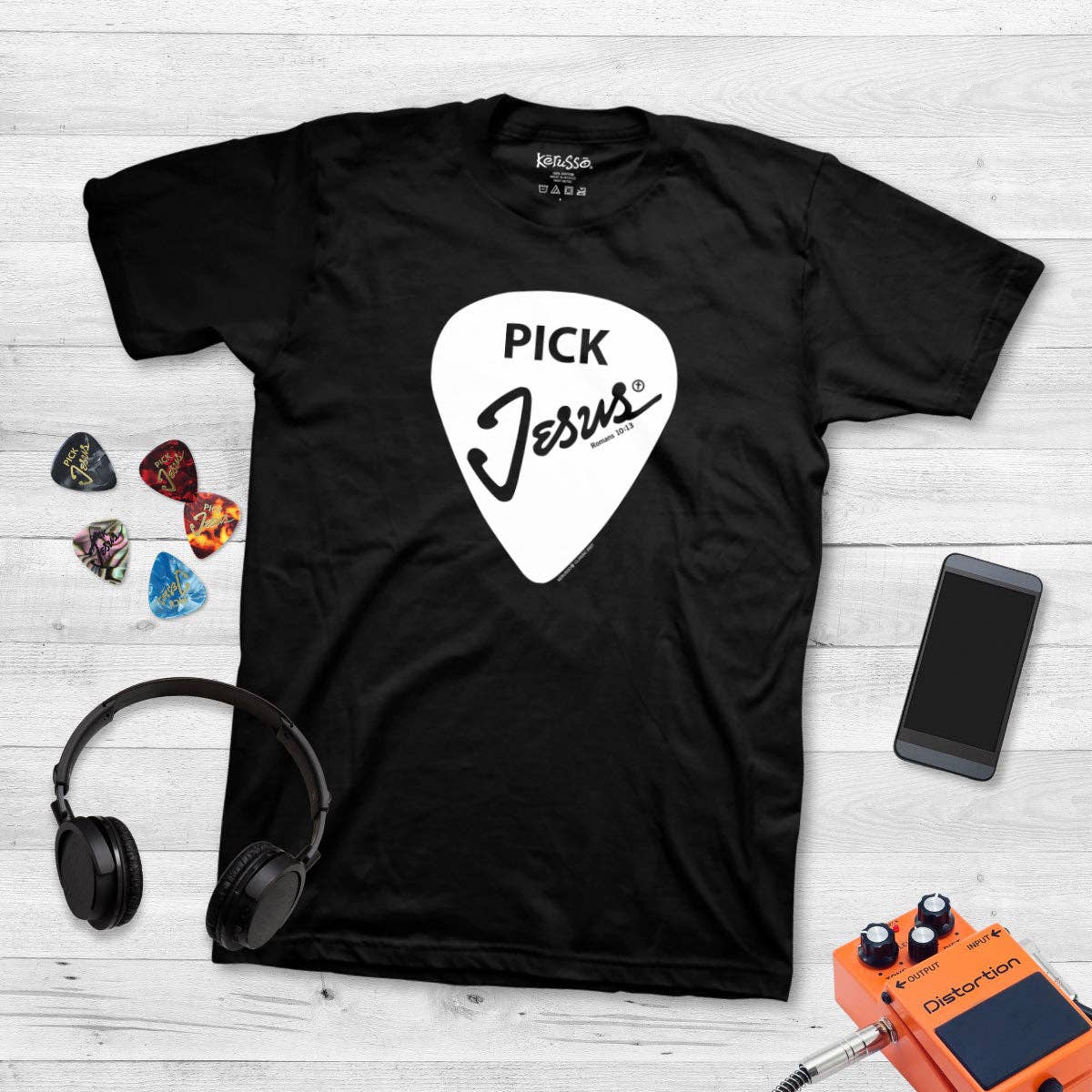 Kerusso Christian T-Shirt Pick Jesus