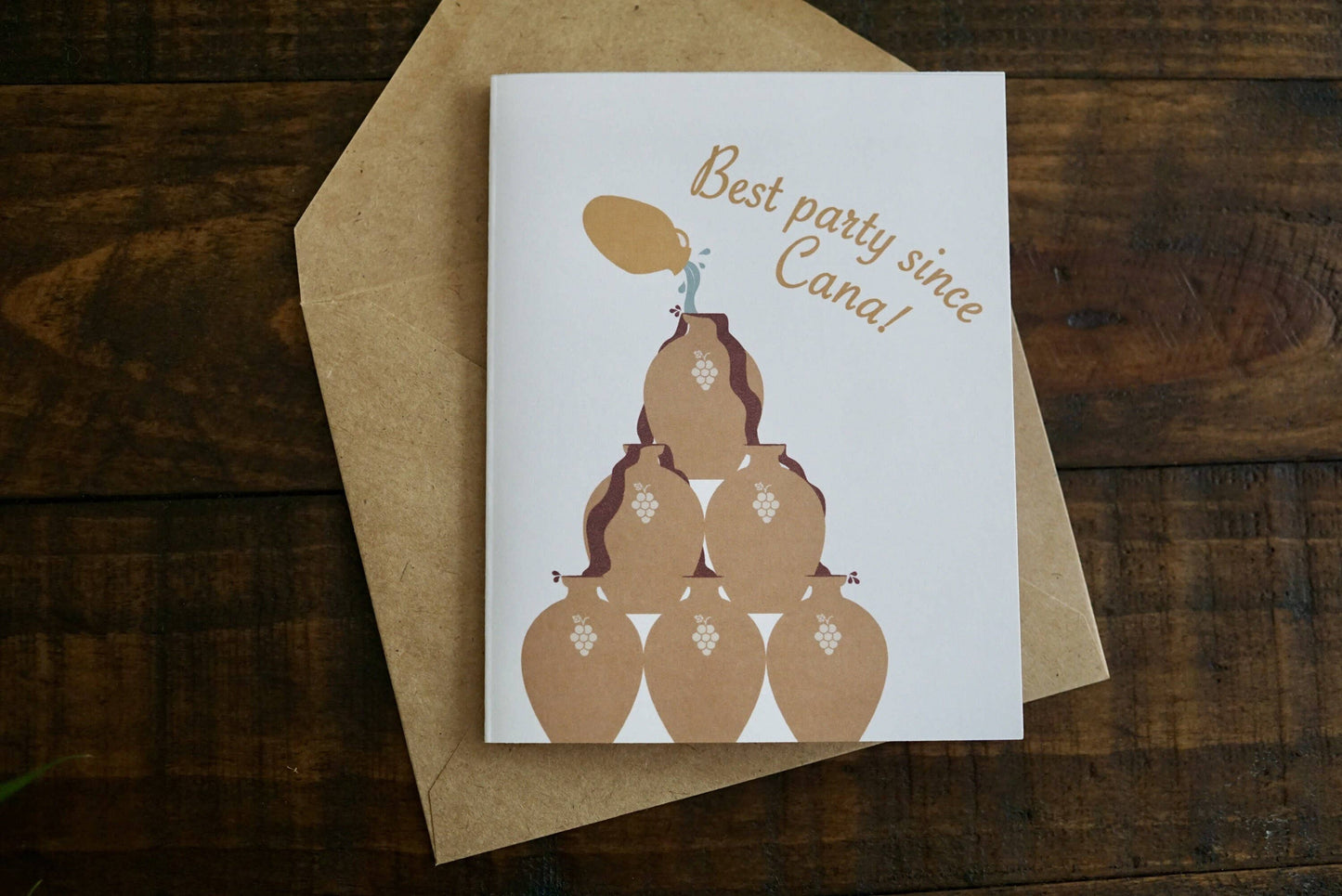 Wedding at Cana | Catholic Wedding Card