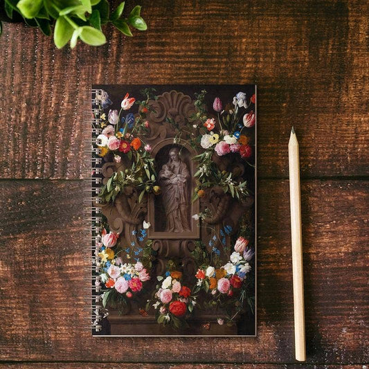 Garland of Marian Flowers Journal