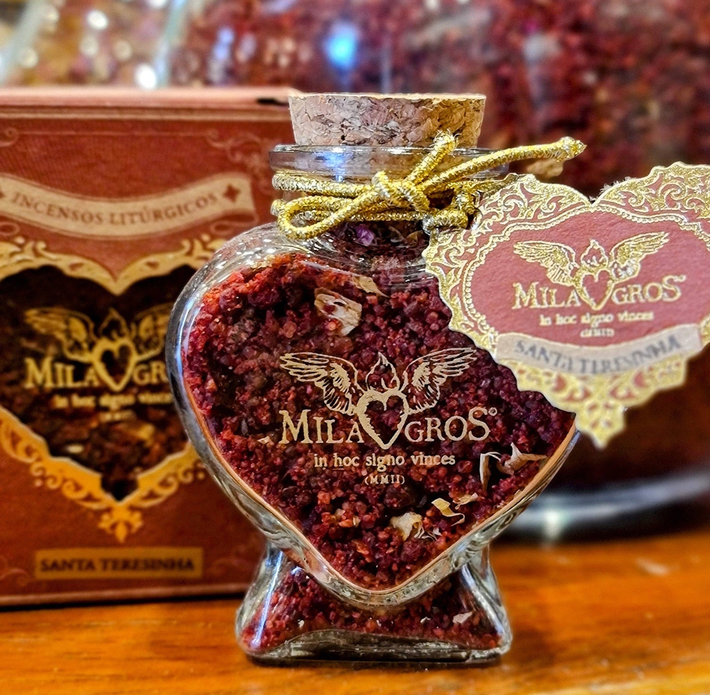 Milagros Saint Therese of Lisieux (Santa Teresinha) Resin Incense - 0.3-17.6oz