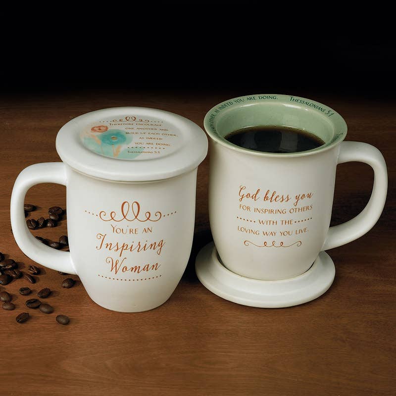 Inspiring Woman Coaster Mug