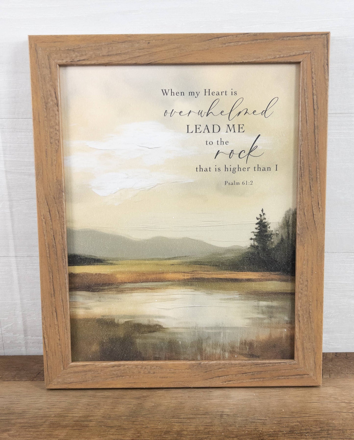 When My Heart Is Overwhelmed Lead Me To The Rock Religious