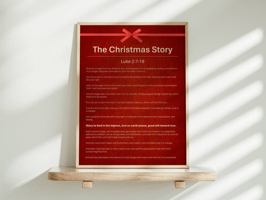 The Christmas Story | Fine Art Print