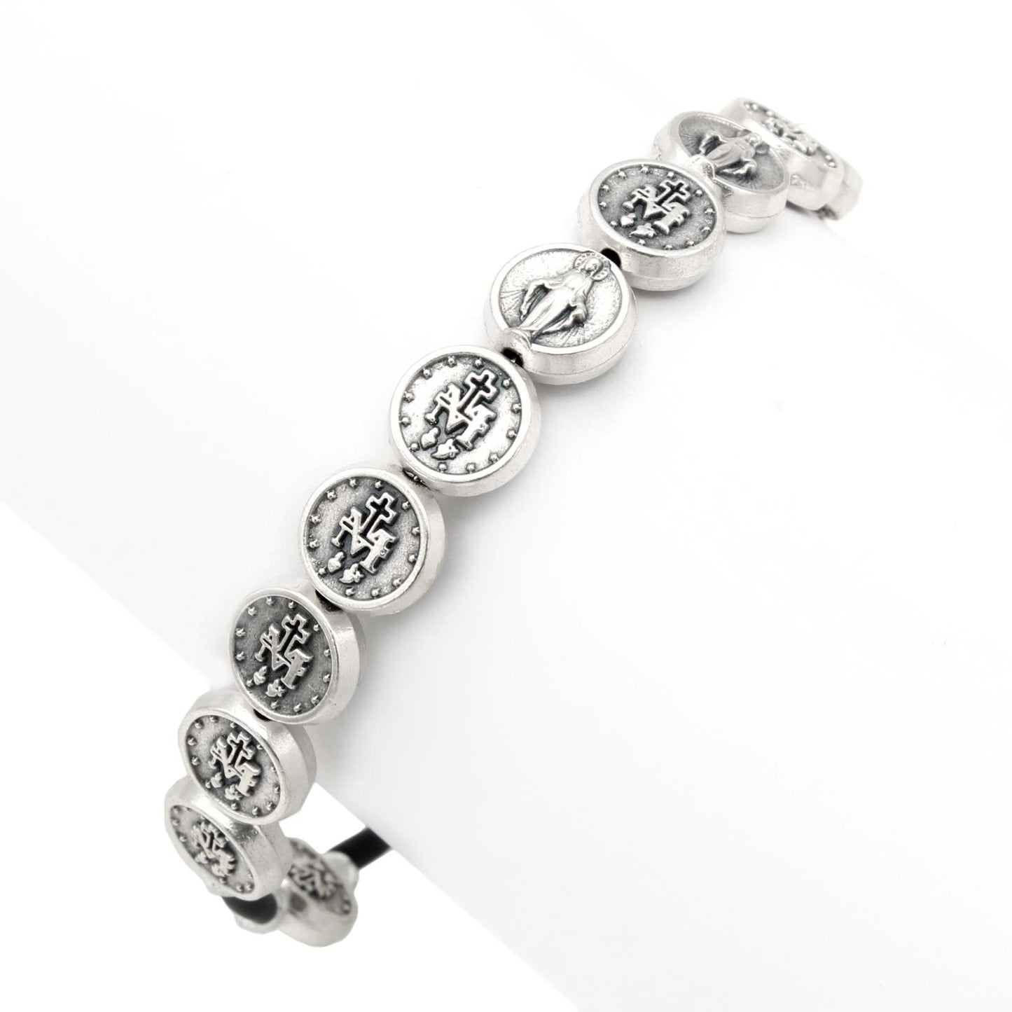 Rosary Bracelet Miraculous Medal Beads