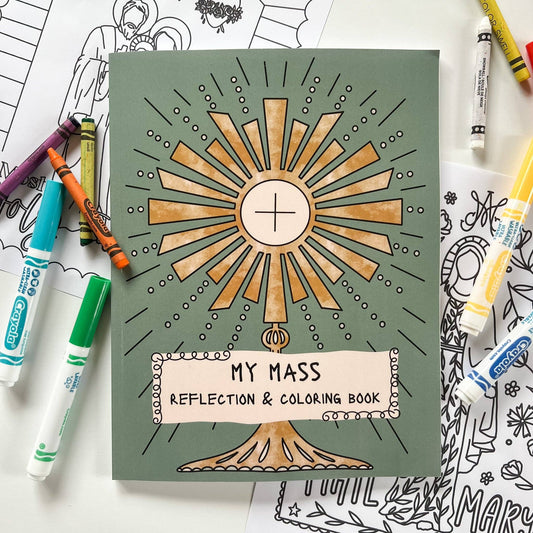 Catholic Coloring Book: My Mass Reflection & Coloring Book