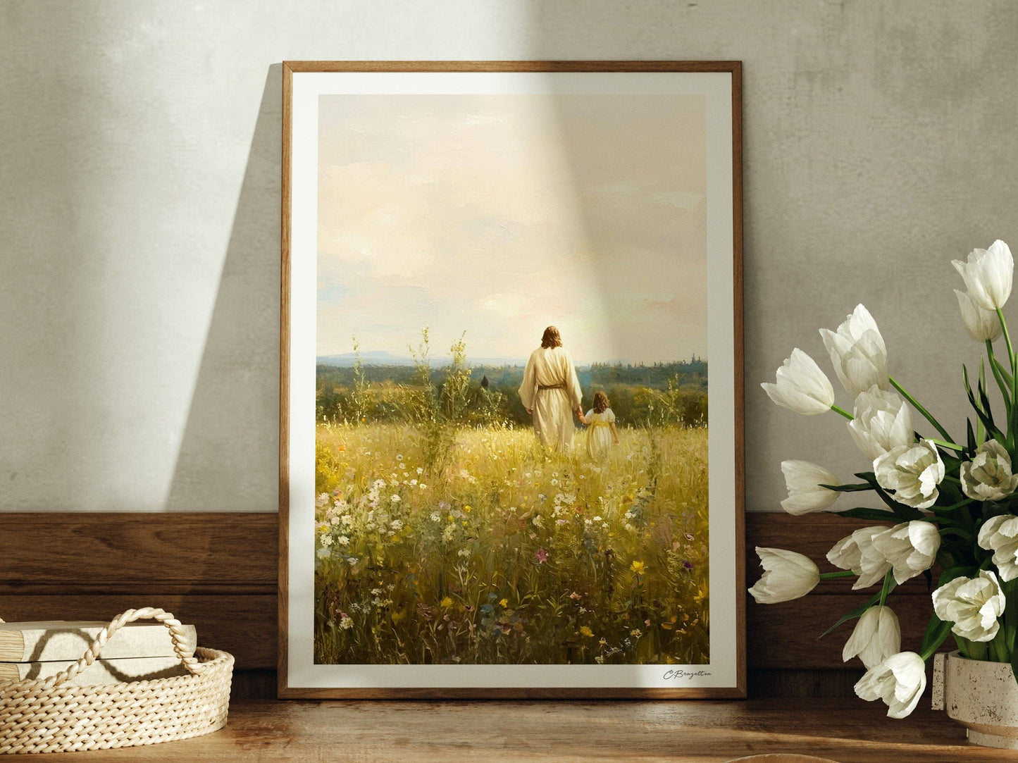 Hand in Hand | Signed Handmade Art Print