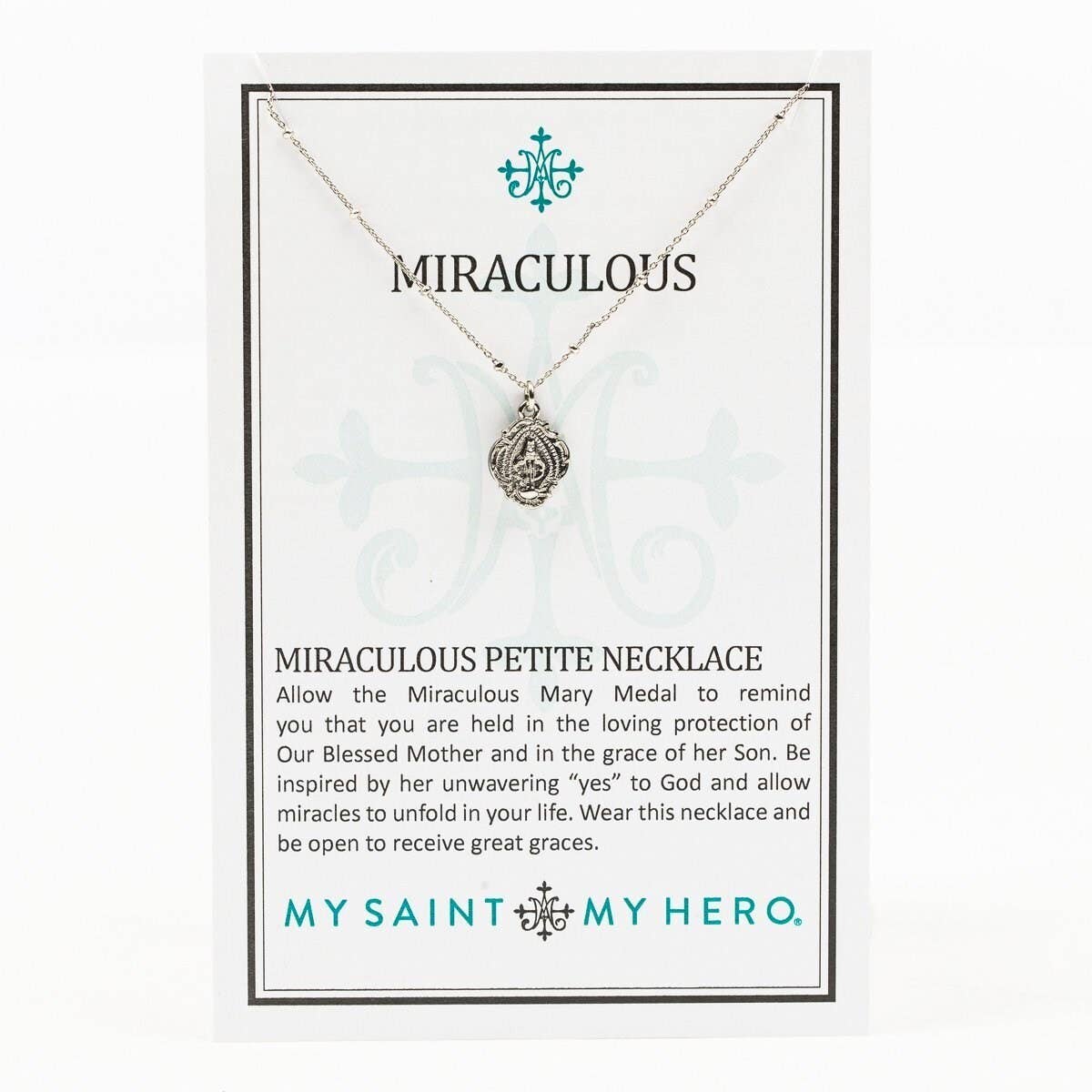 Miraculous Petite Necklace - Silver