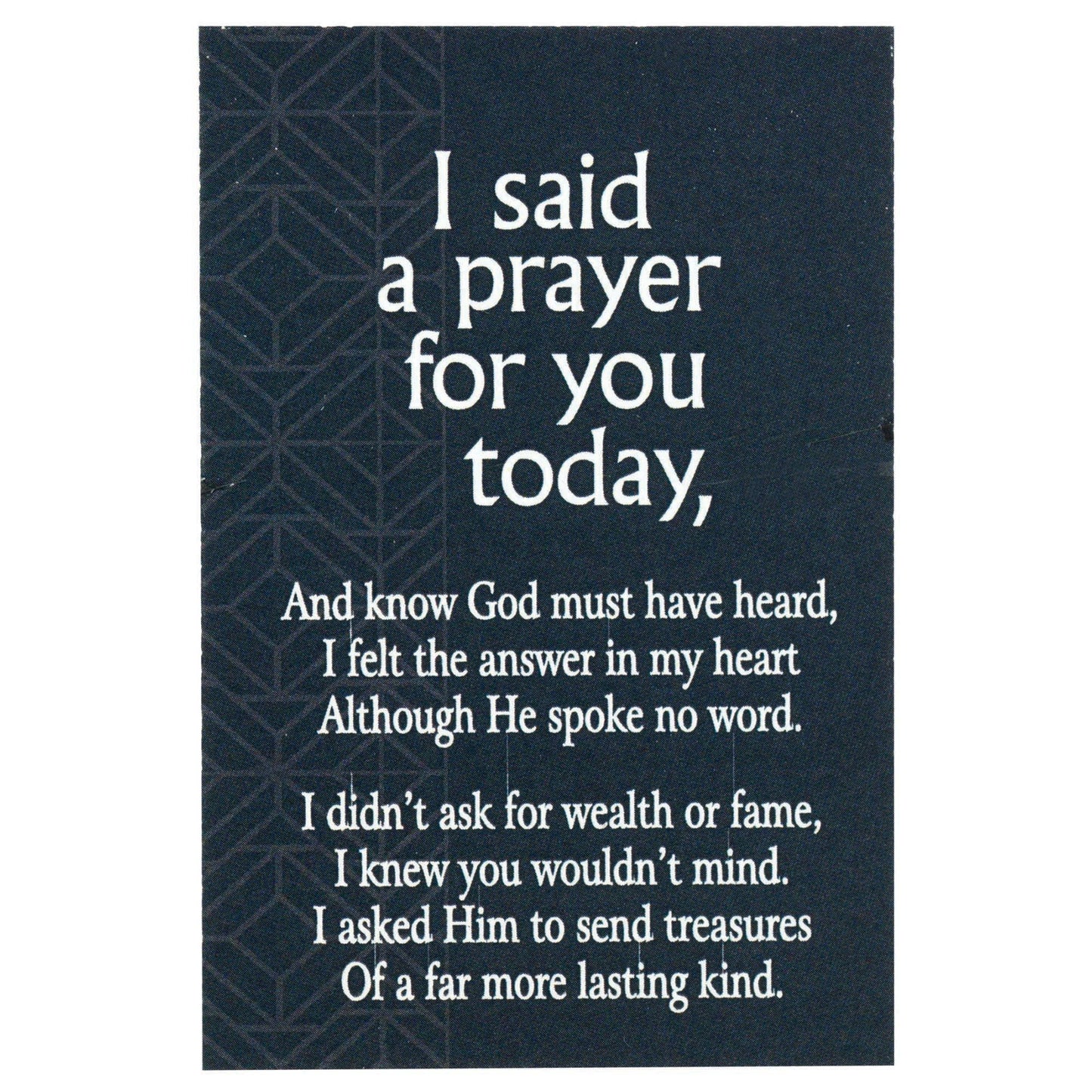 Itty Bitty I Said A Prayer For You Today