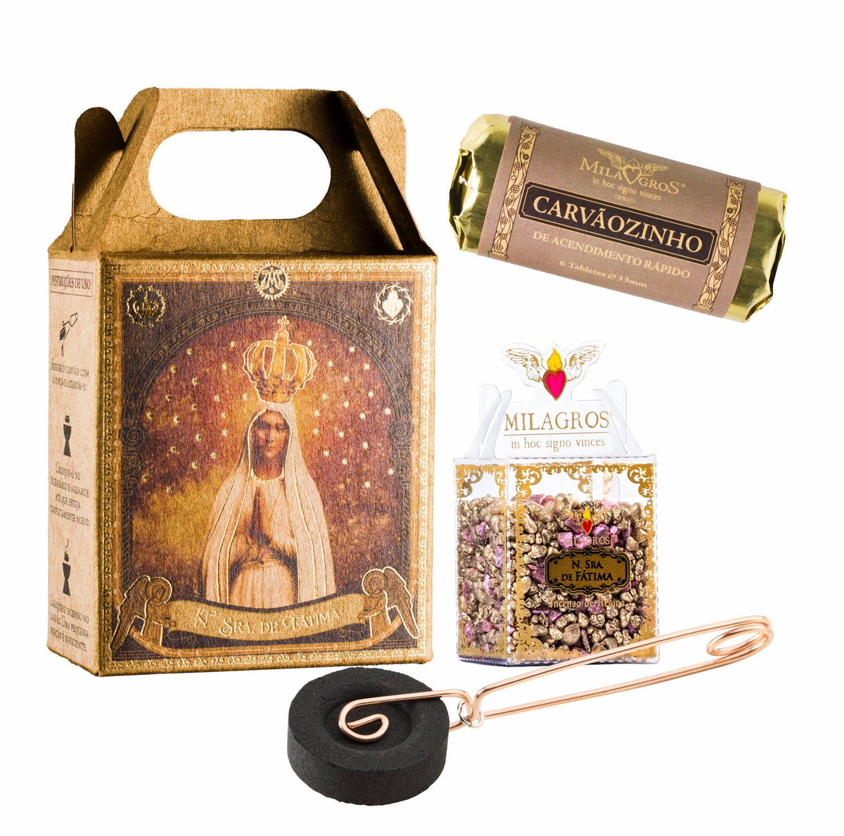 Our Lady of Fatima Mini Incense Kit