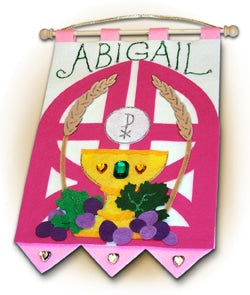 1st Communion Banner: Gates of Heaven