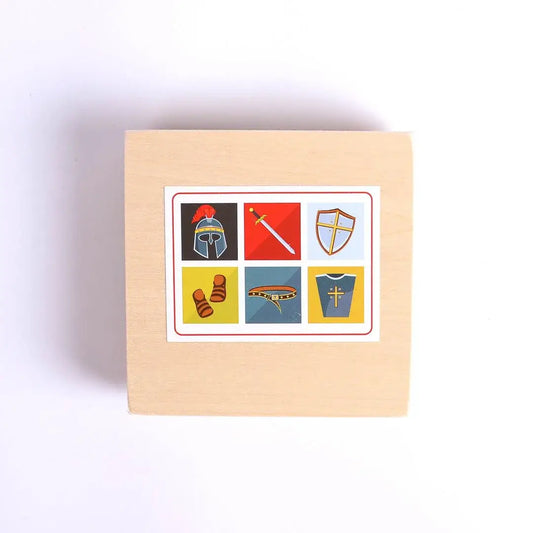 Puzzle - Armor of God - 6 Wood Blocks