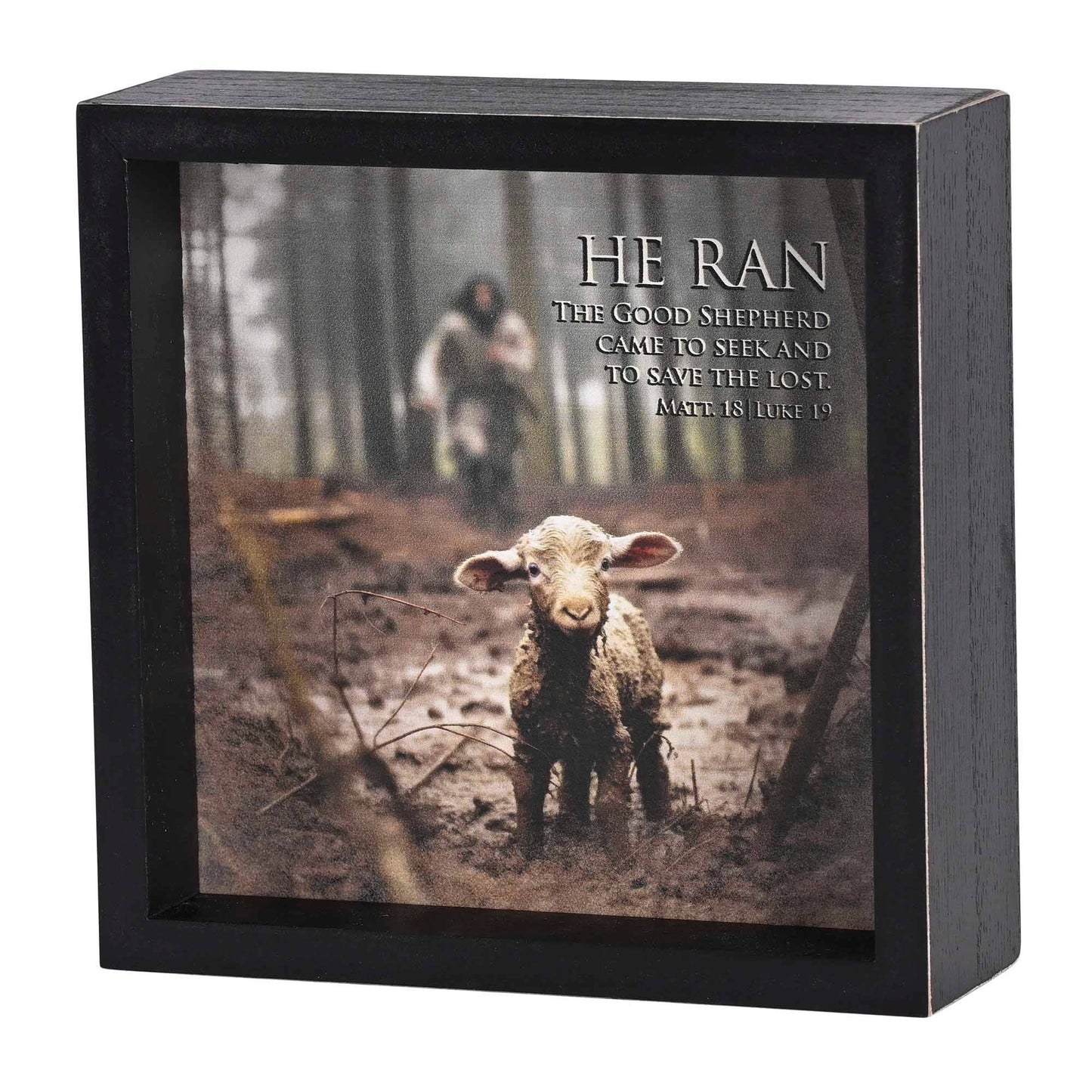 Tabletop 2 Sided Art Good Shepherd 6x6