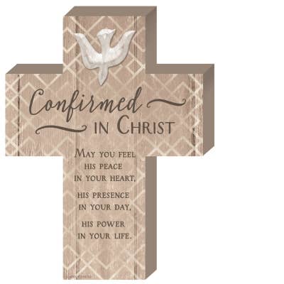 Dove Confirmation Cross