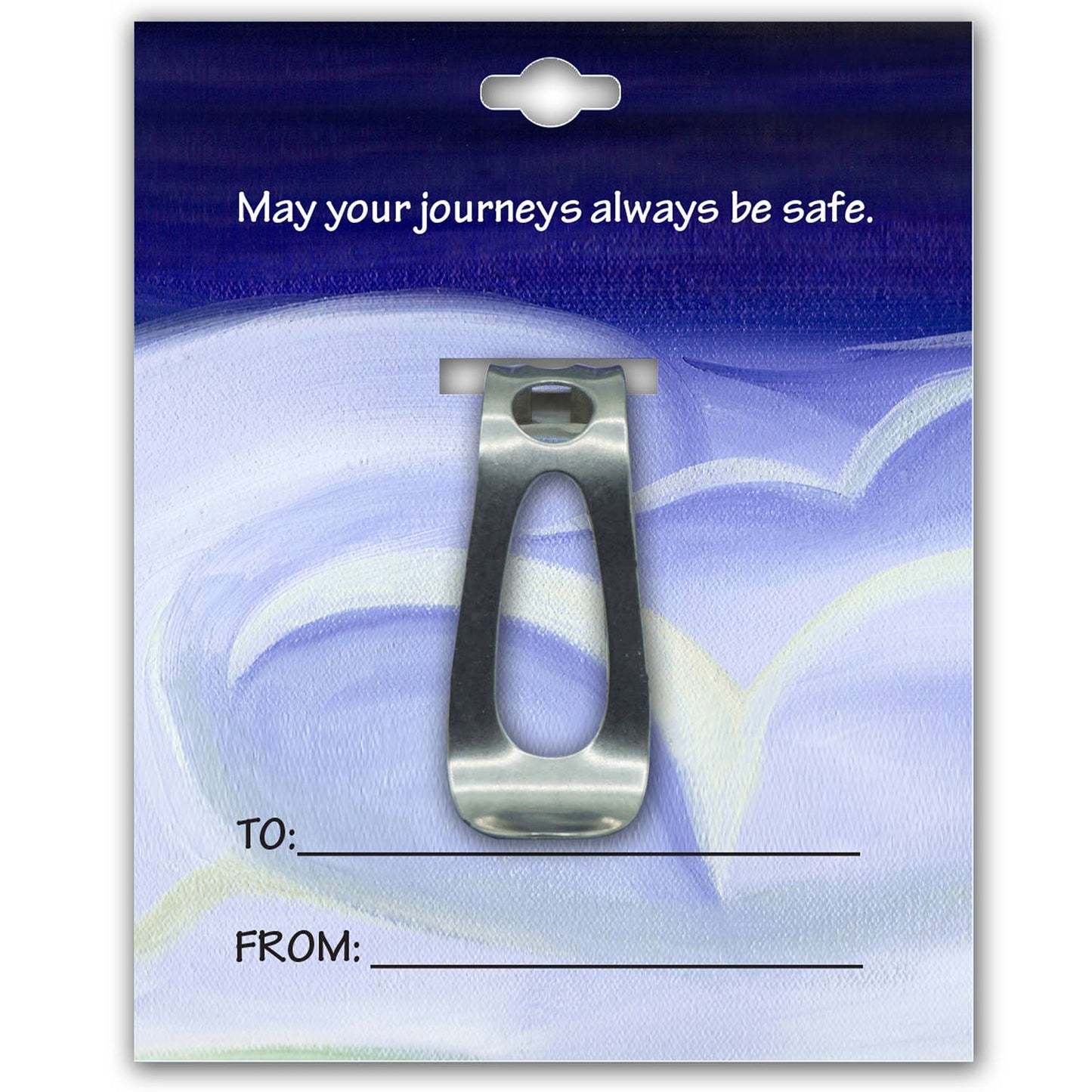 Traveler Prayer Christopher Visor Clip