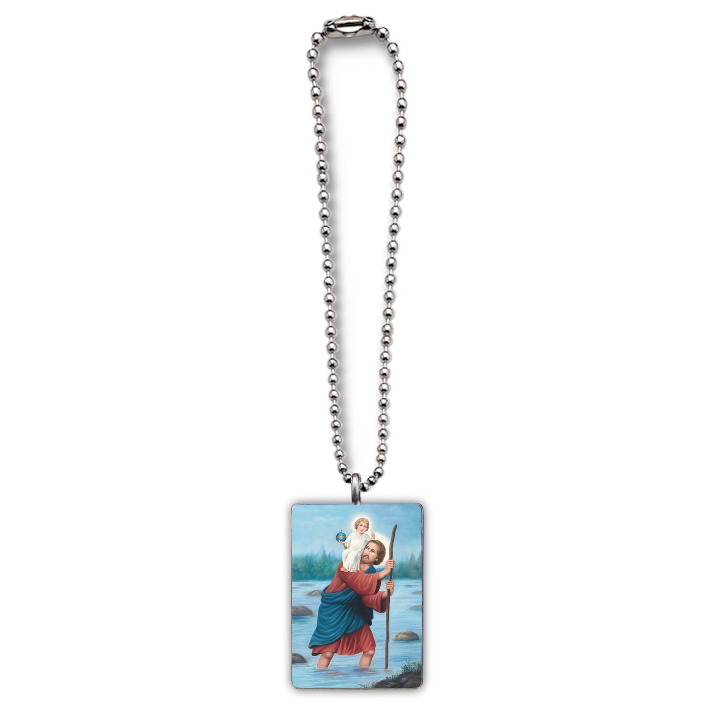 St. Christopher Car Charm