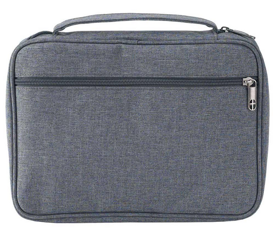 Bible Cover Gray
