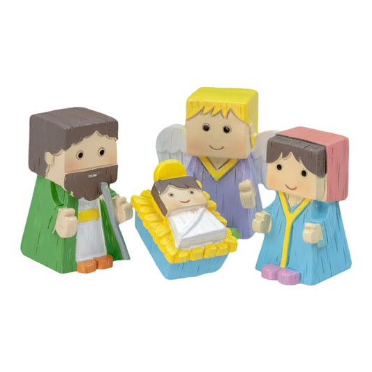 Square Head Holy Family