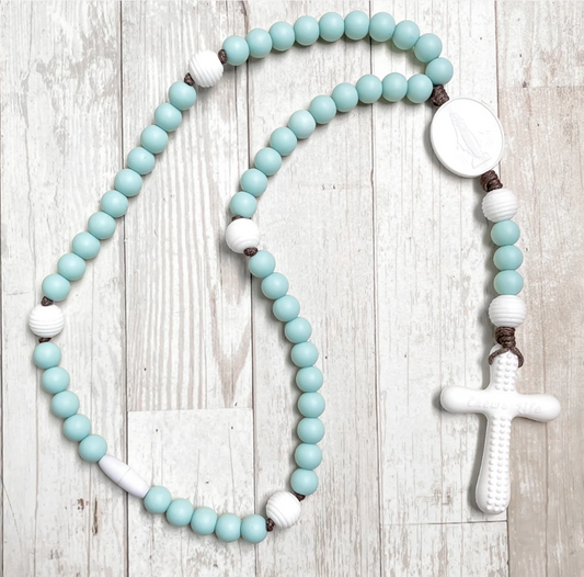 Chews Life Silicone Rosary - John the Baptist