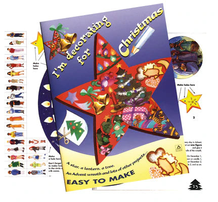 I'm Decorating for Christmas activity book
