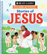 Brain Games Stories of Jesus Sticker Activity Book