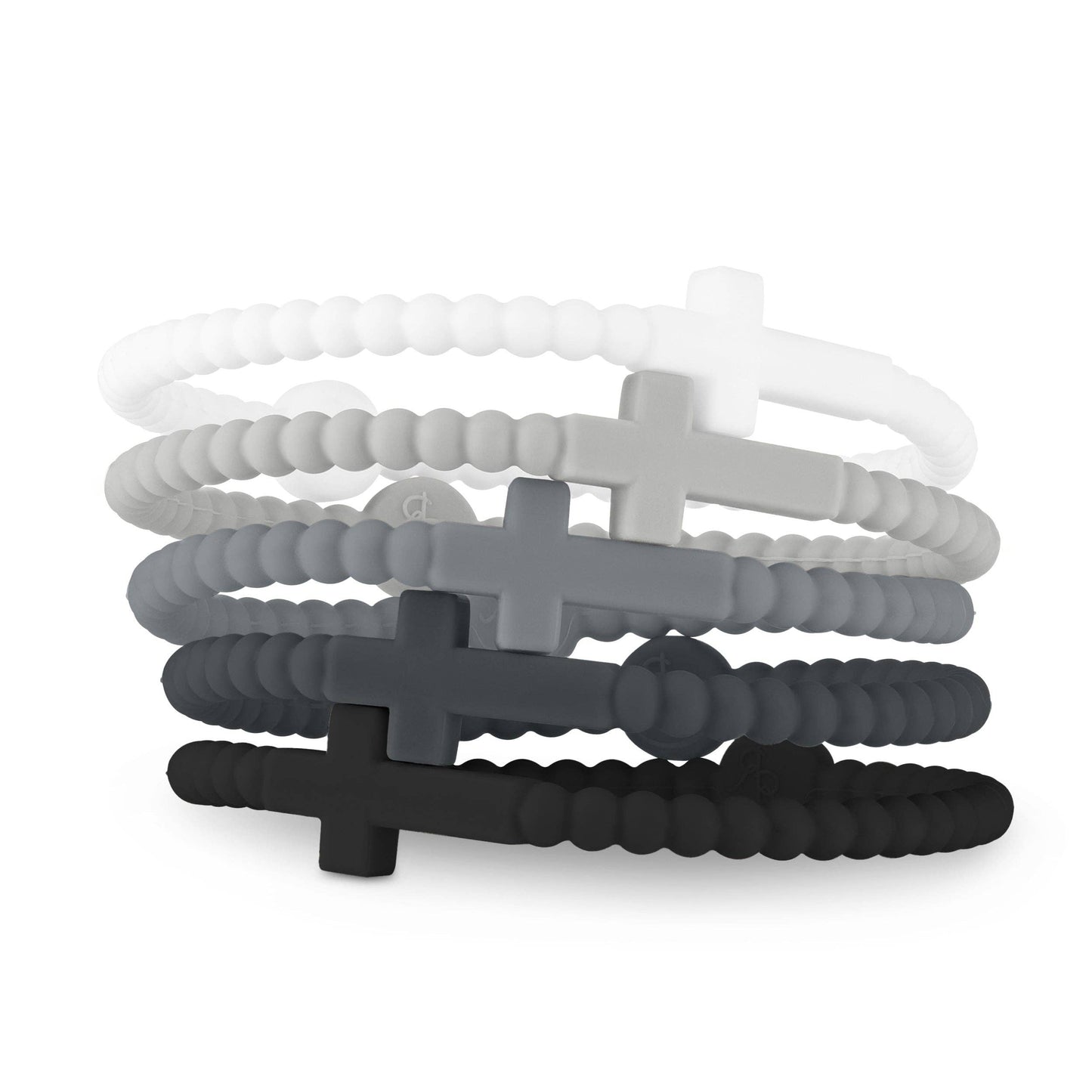 Jesus Bracelets (silicone cross bracelets) 5 packs