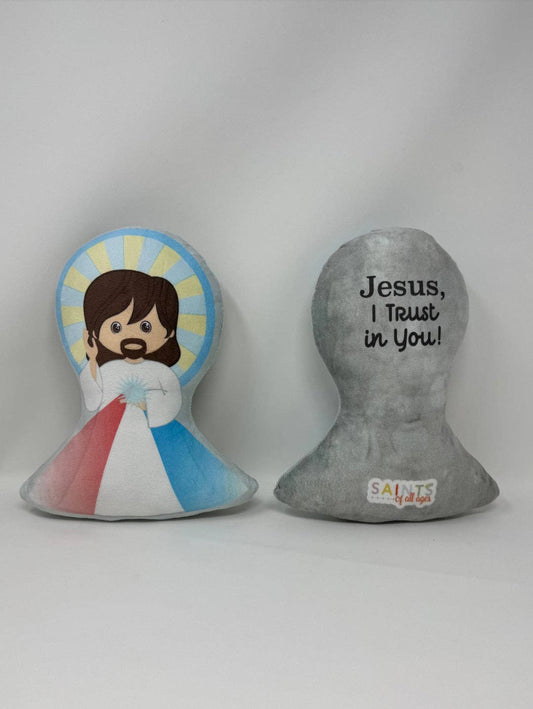 Divine Mercy Prayer Stuffed Doll
