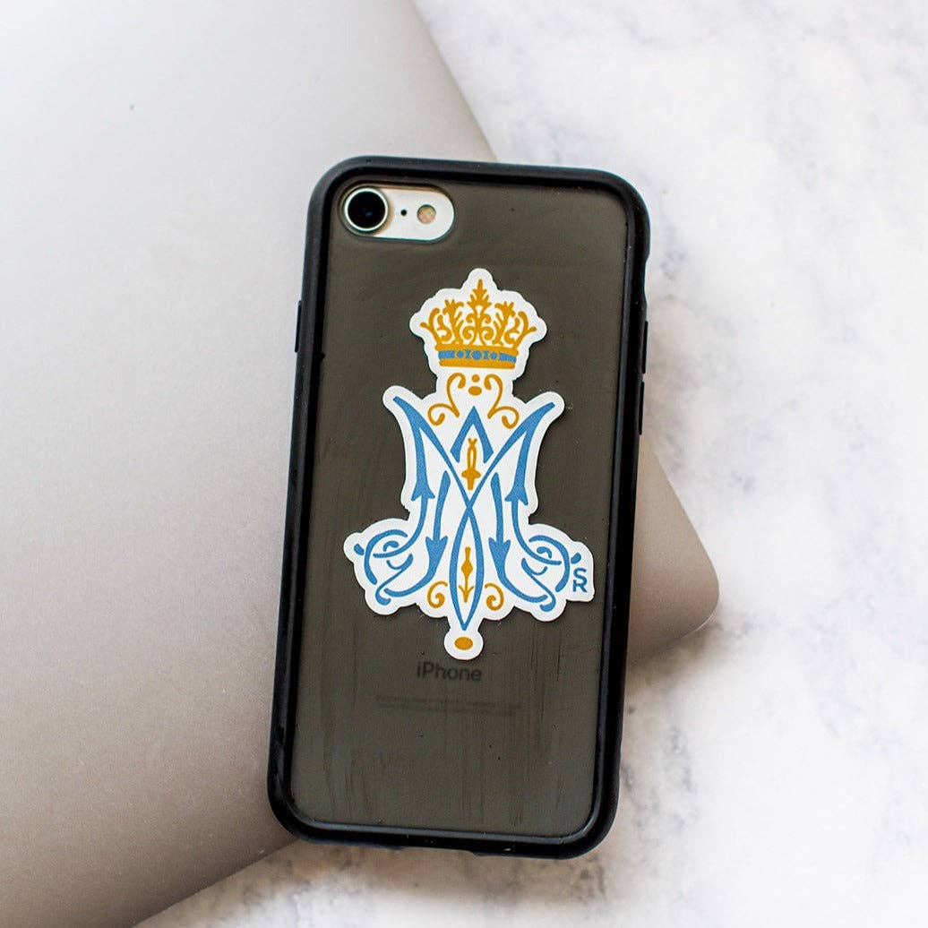 Marian Monogram Sticker