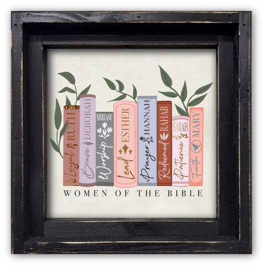 FRAMED CANVAS WOMEN OF THE BIBLE