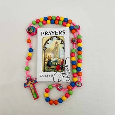 Child's Rosary KIT -PINK  