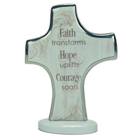 Faith Transforms Prayer Cross