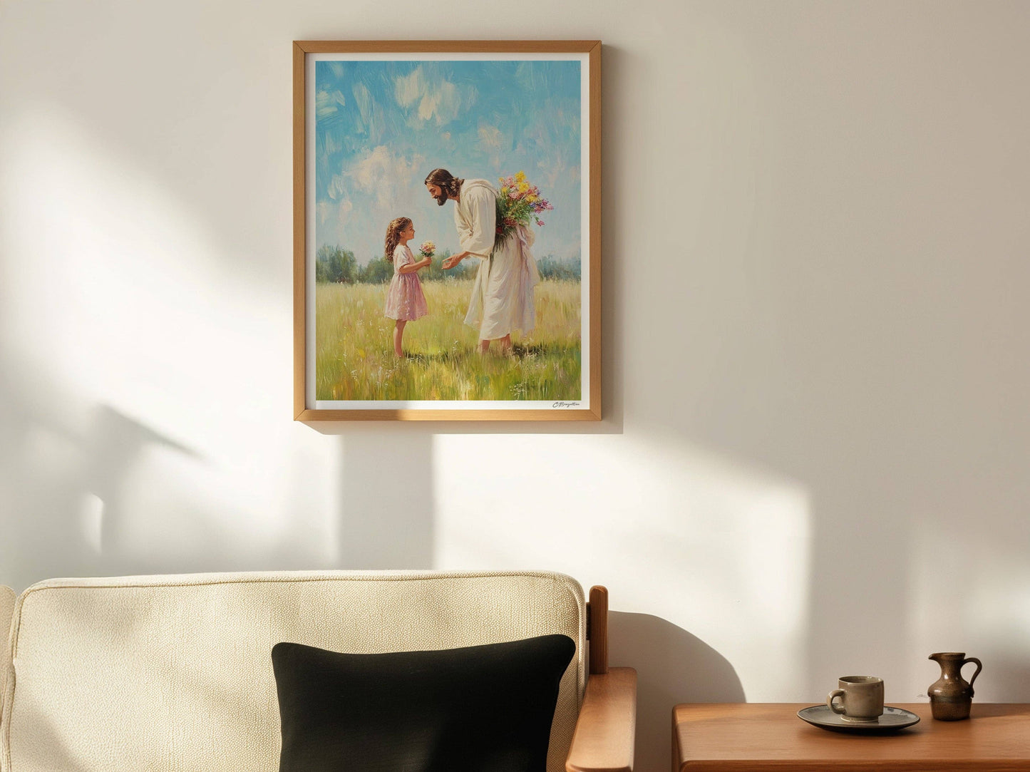 Cheerful Gift | Signed Handmade Art Print