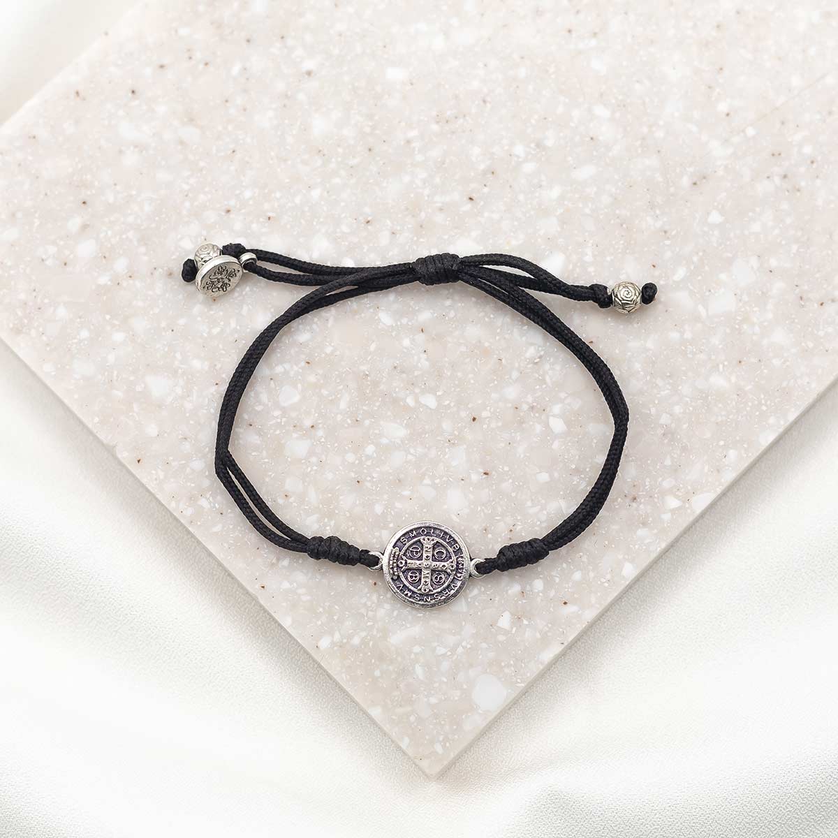 Serenity Blessing Bracelet - Navy Blue / Gold