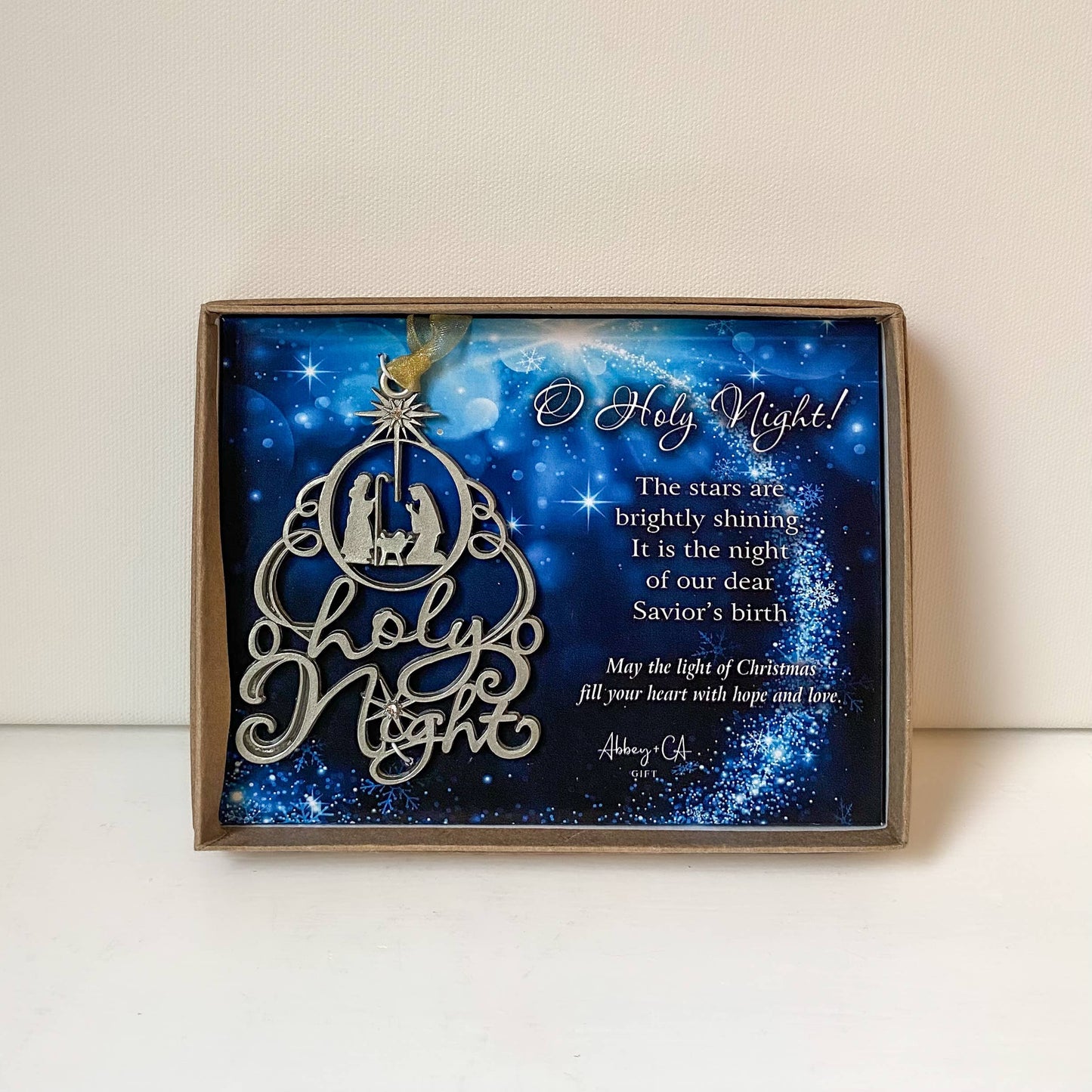 Nativity Ornament