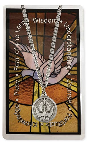 Holy Spirit Necklace/Card