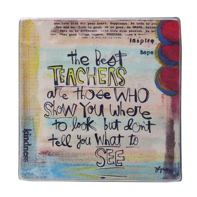 Painted Stuff Square Magnets