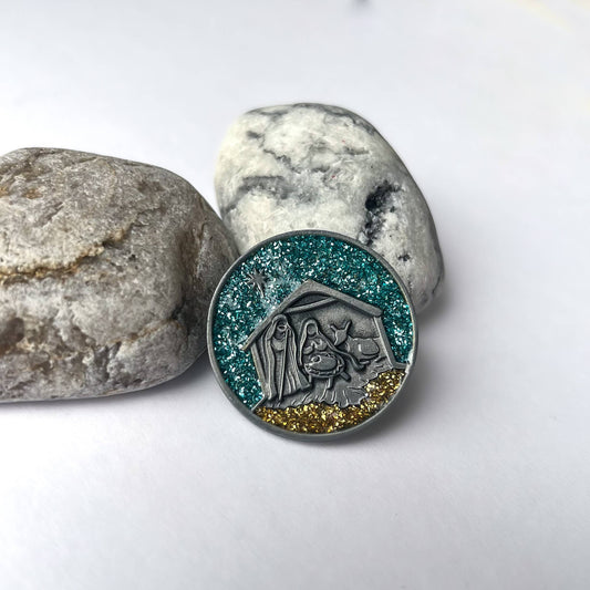 Jesus is the Reason Nativity Pocket Token