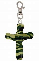 Calypso Comforting Cross Keychain