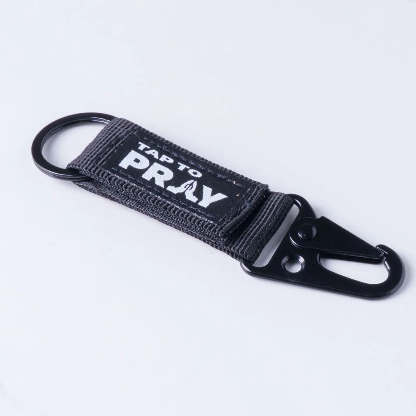 Tap To Pray™ - Tactical Carabiner Keychain GREEN
