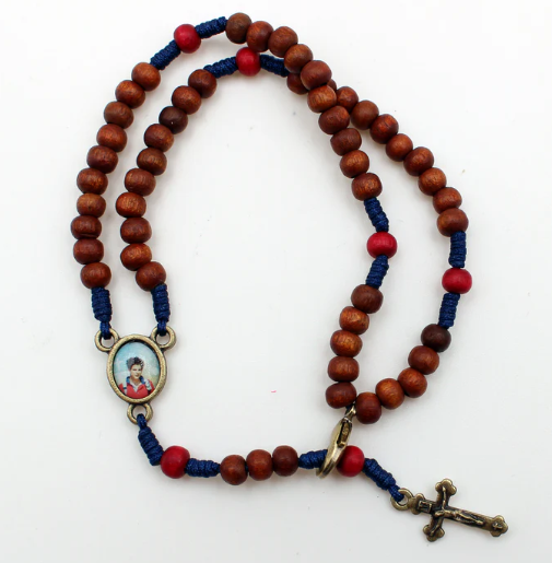 Carlo Acutis Bead Cord Rosary Bracelet