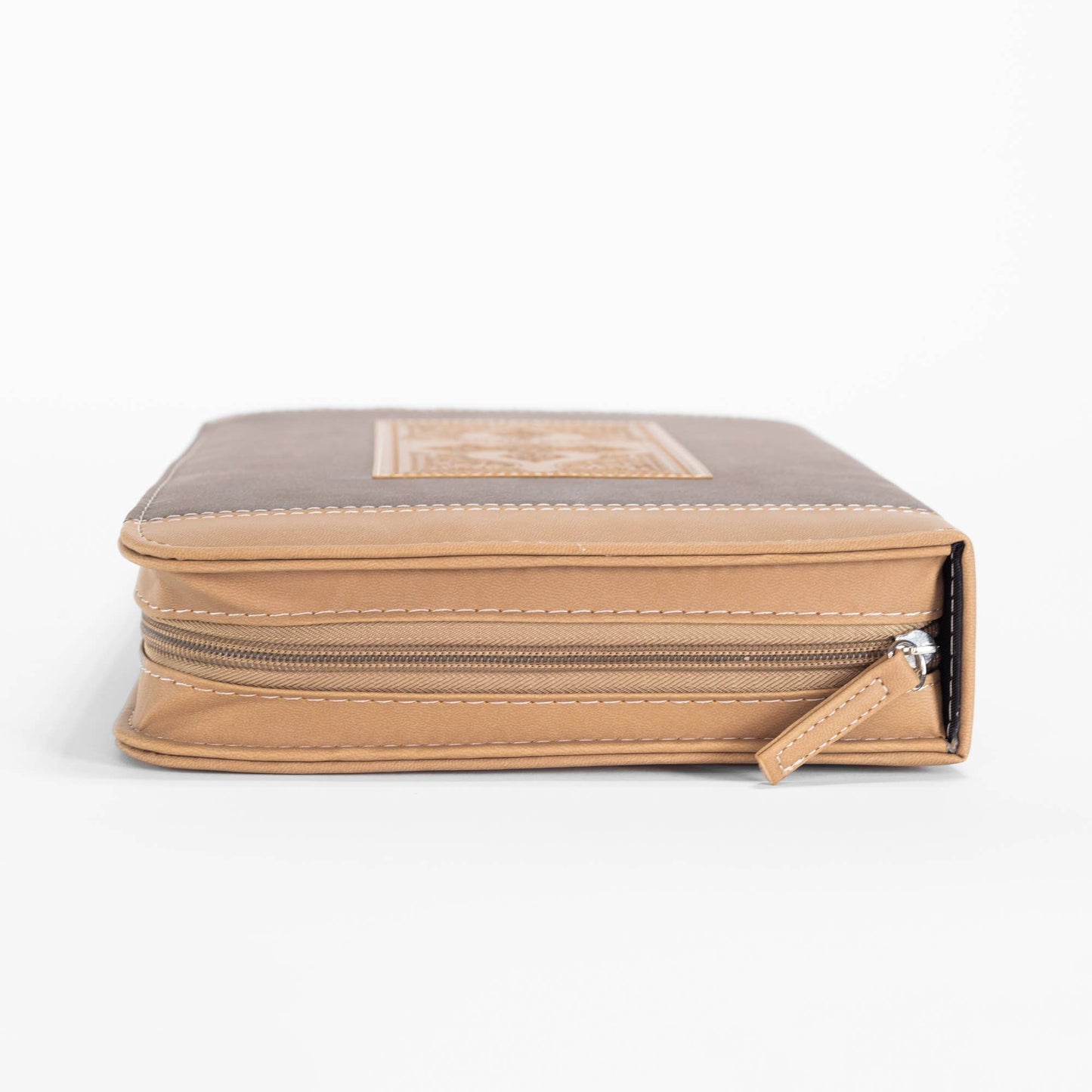 Divine Details: Bible Cover - Brown Cross Hope in the Lord