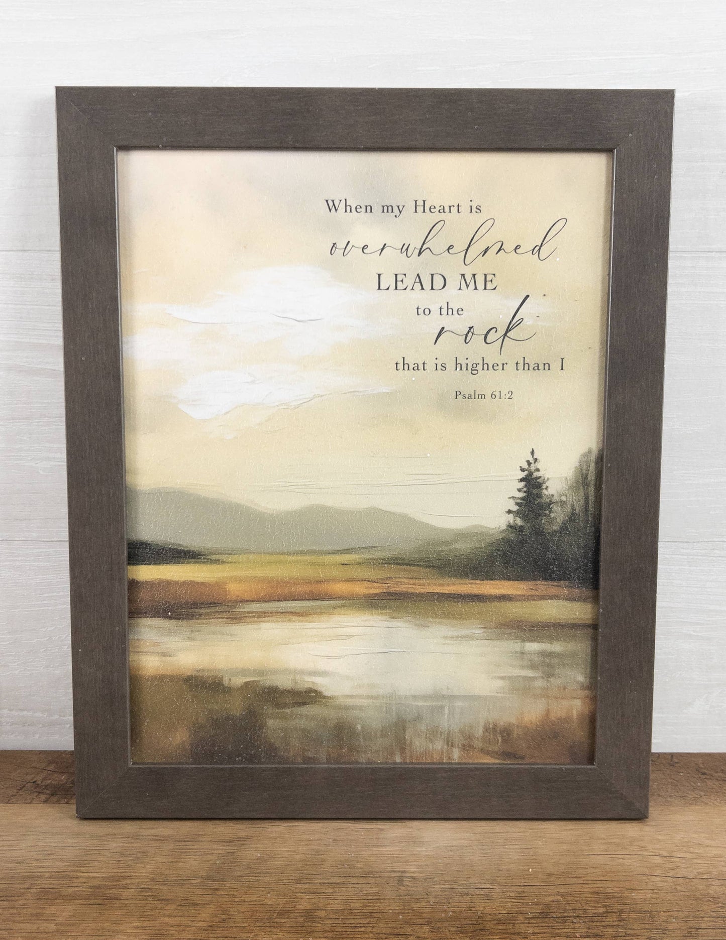 When My Heart Is Overwhelmed Lead Me To The Rock Religious