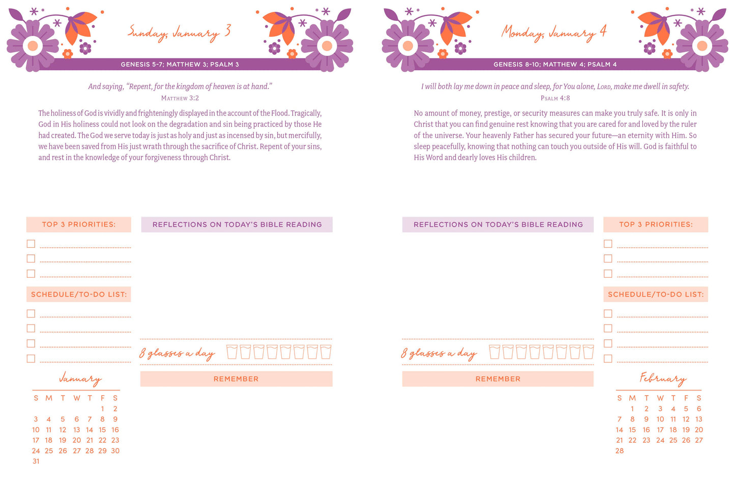 The Read through the Bible in a Year Planner: 2027 Edition