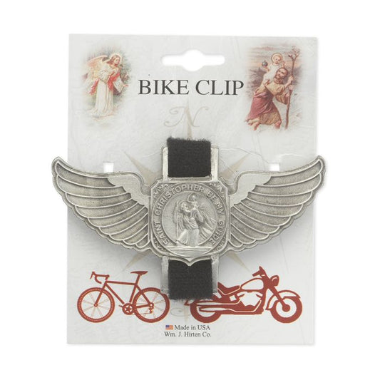 St. Christopher Bike Clip