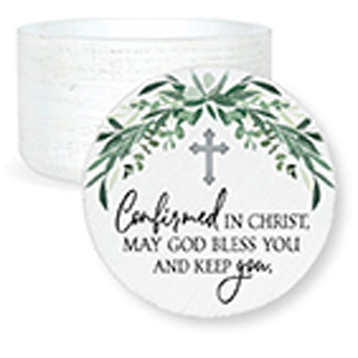 Trinket Box-Confirmed In Christ (5"D)