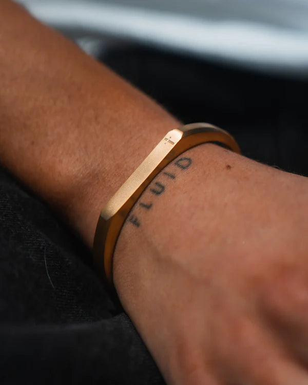 Gold Cross Bracelet